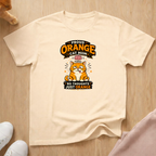Orange cat mom T-shirt