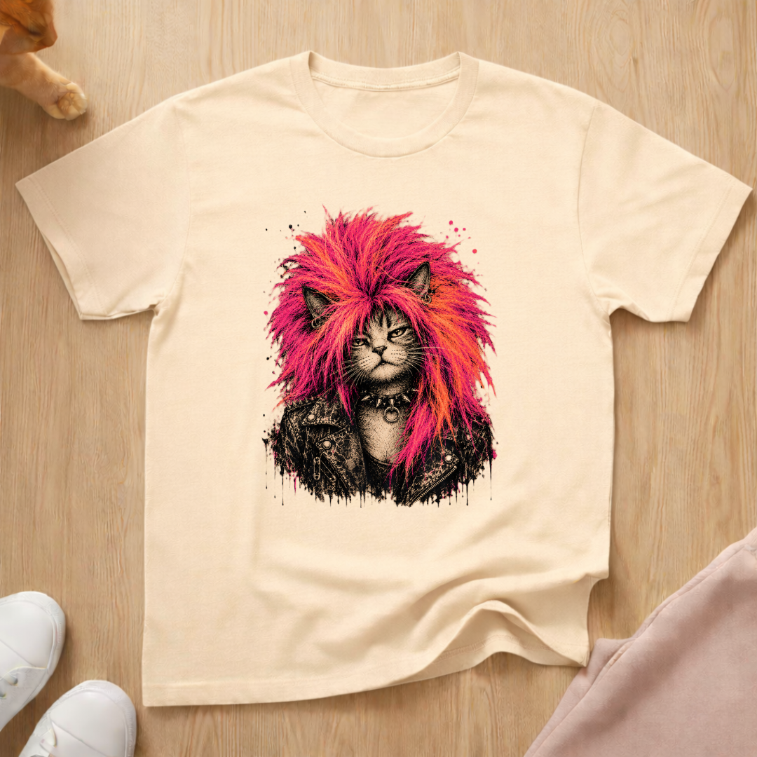 Girl punk T-shirt