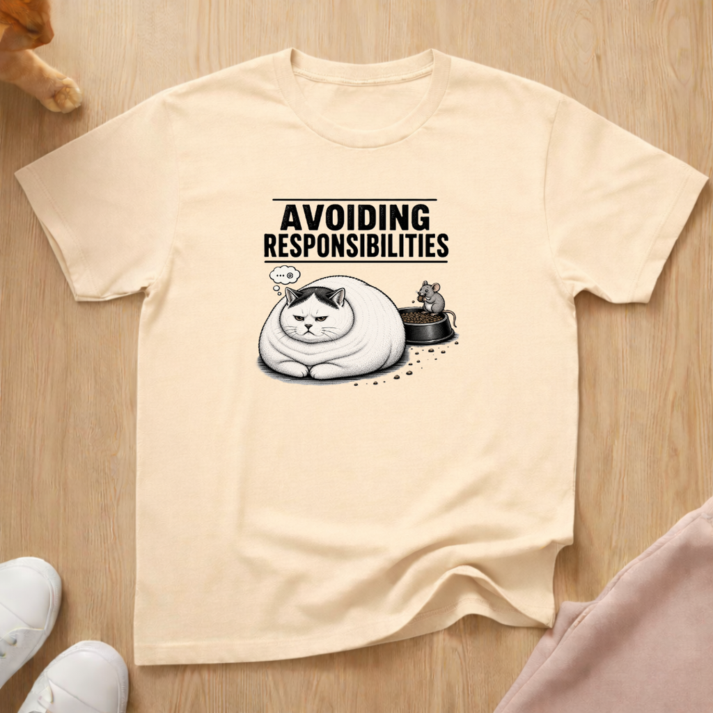Avoiding responsibilities (dark) T-shirt