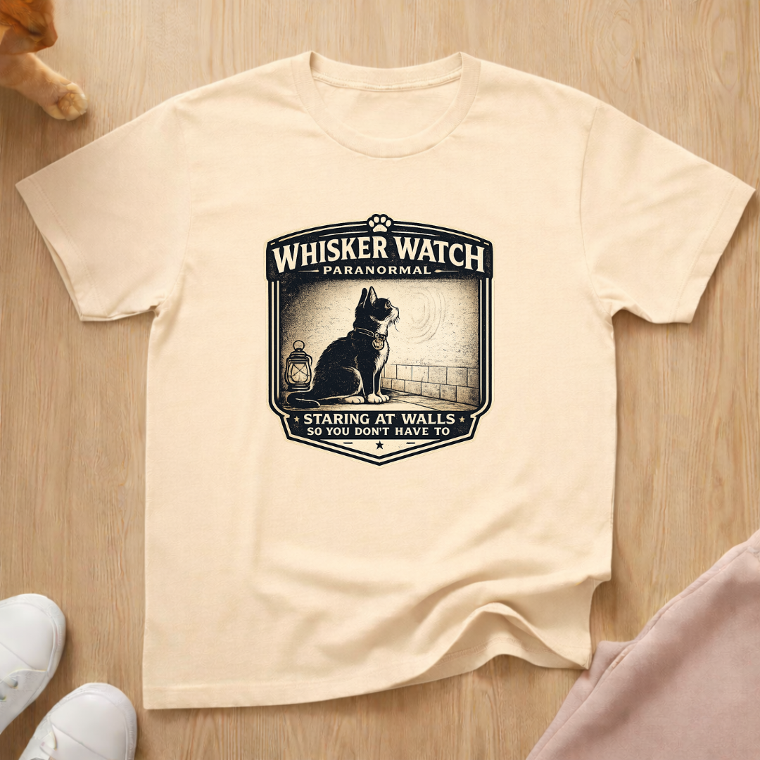 Whisker watch paranormal T-shirt