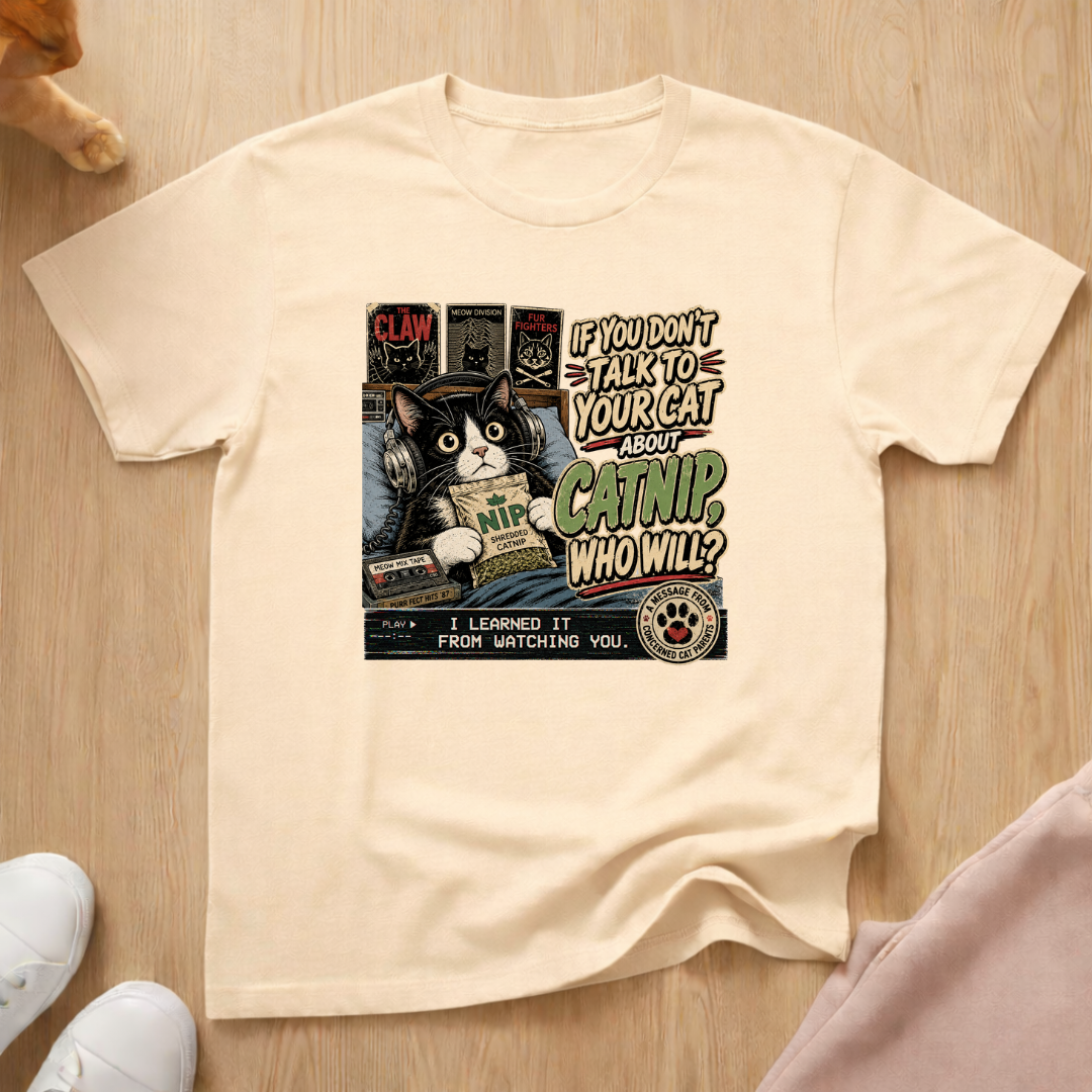 Talk about catnip T-shirt