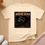 Orange cat brain scan T-shirt