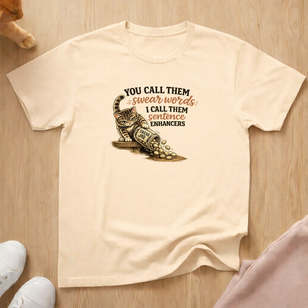 Sentence enhancers (dark) T-shirt