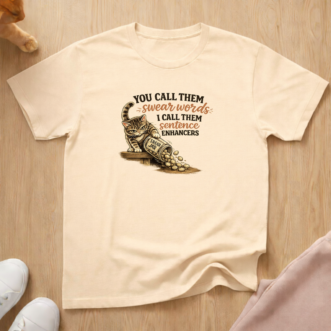 Sentence enhancers (dark) T-shirt