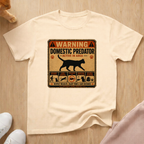 Domestic predator T-shirt