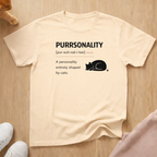 Purrsonality definition T-shirt