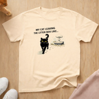 Leaving the litter box (Dark) T-shirt