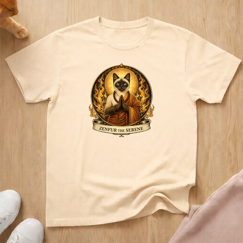 RPG Monk "Zenfur" T-shirt