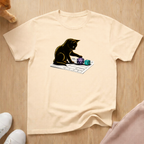 Kitten with dice T-shirt