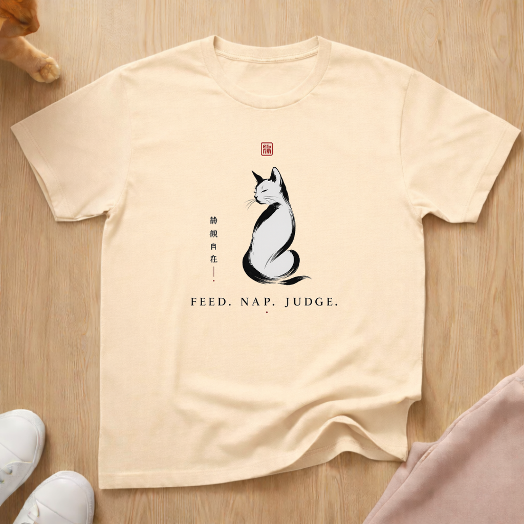 Feed nap judge T-shirt