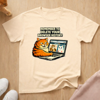 Remember to delete T-shirt