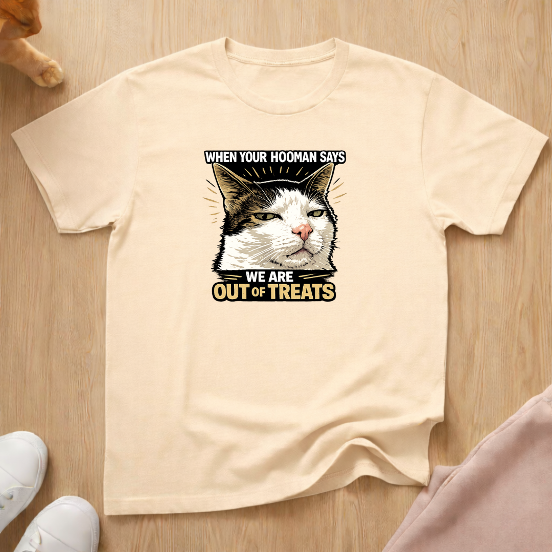 Out of treats T-shirt