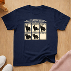 Cat training guide (light) T-shirt