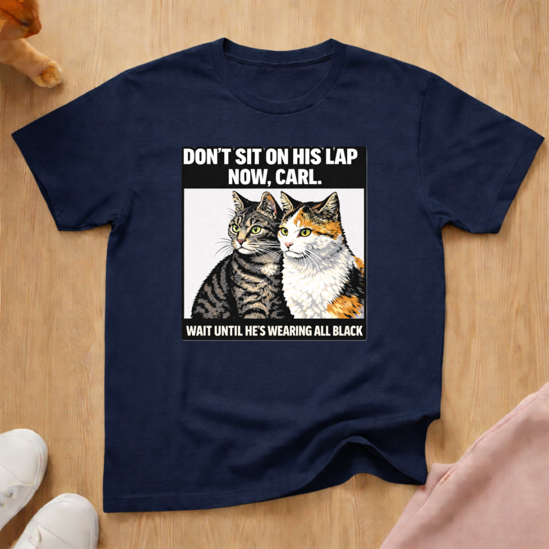 Don't sit Carl T-shirt
