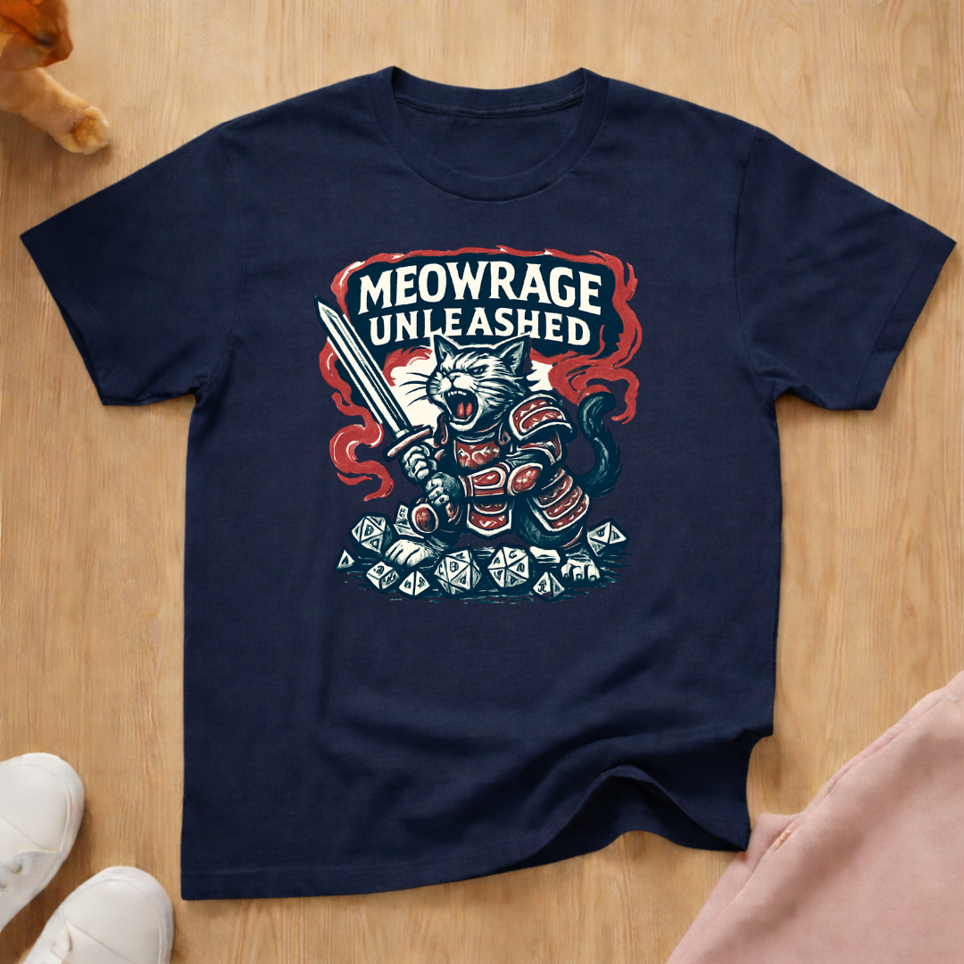 Meow rage unleashed 2 cat T-shirt