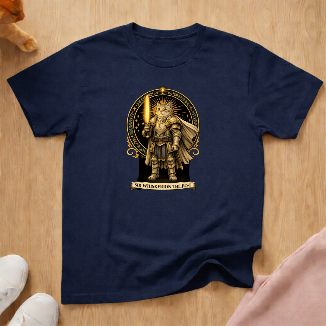 RPG Paladin "Sir Whiskerion" 2 T-shirt