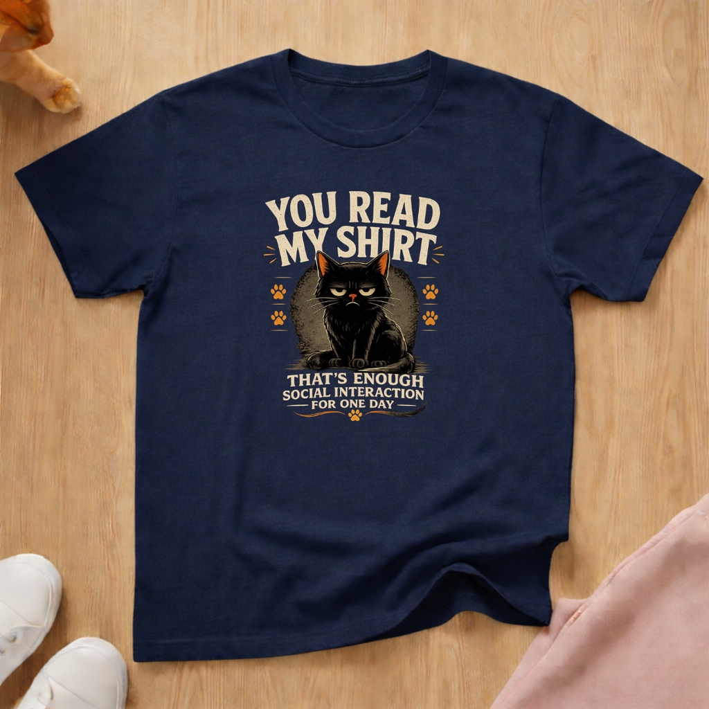Enough social interaction T-shirt