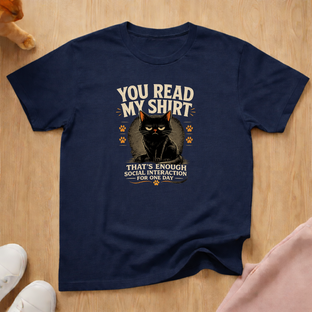 Enough social interaction T-shirt