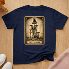 "The Tower" Tarot Card T-shirt