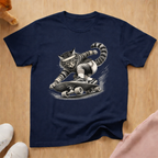 Skateboard cat T-shirt