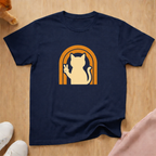 Peace cat T-shirt