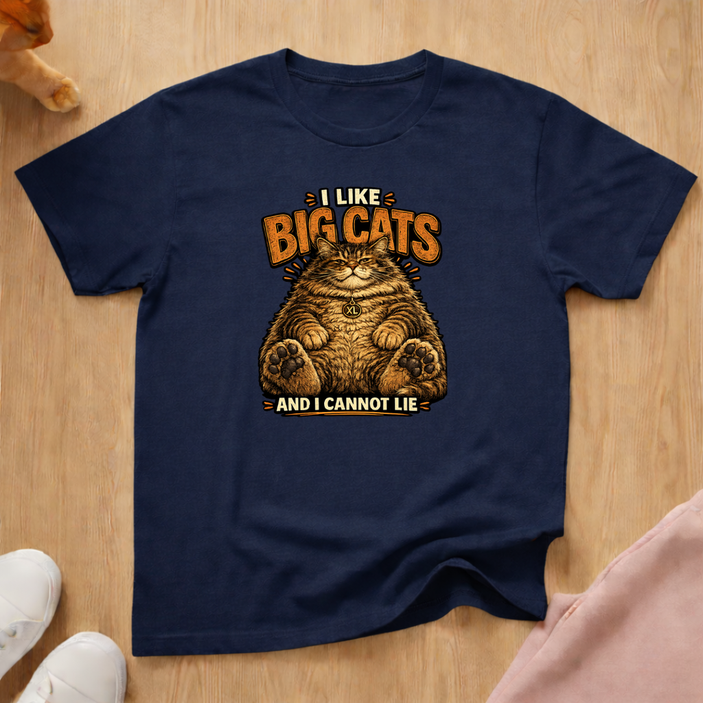I like big cats T-shirt