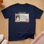 Cat mom ID T-shirt