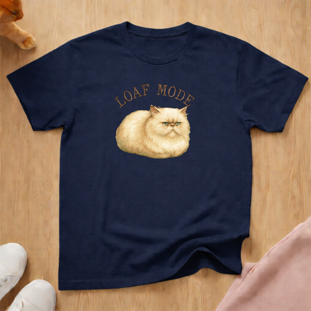 Loaf Mode cat T-shirt