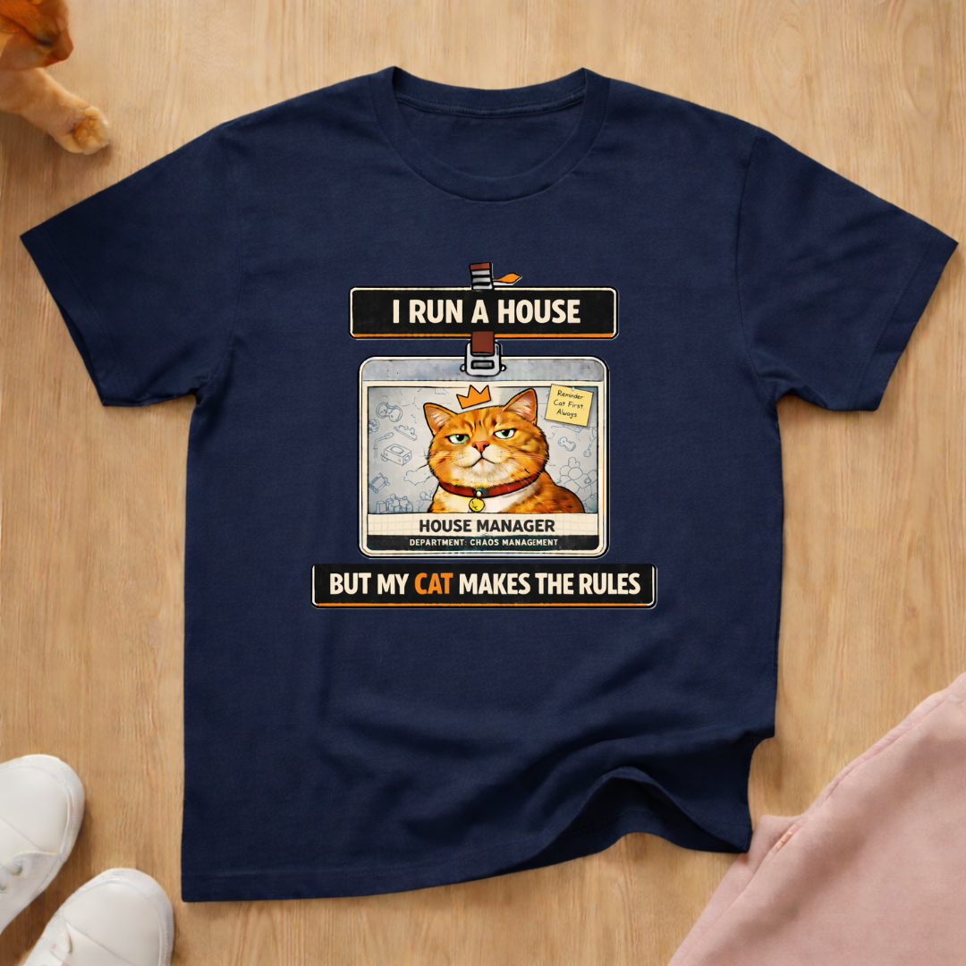 I run a house T-shirt
