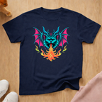 Demon cat Flame cat T-shirt