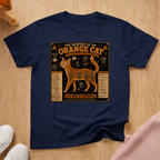 Anatomy of an orange cat T-shirt
