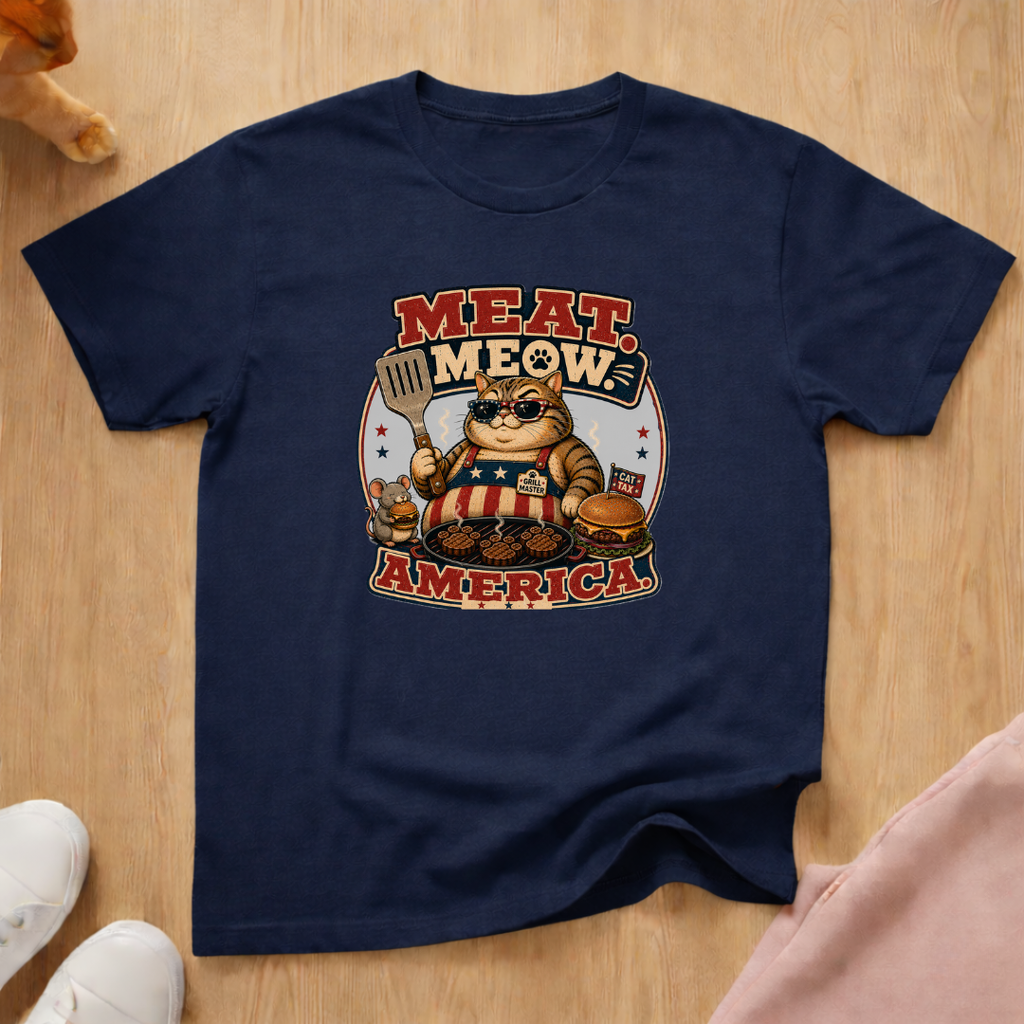Meat Meow America T-shirt