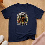 Not antisocial (light) T-shirt