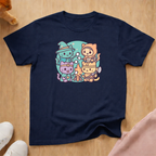 Cute DnD party cat T-shirt