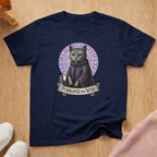 Purrlock cat T-shirt
