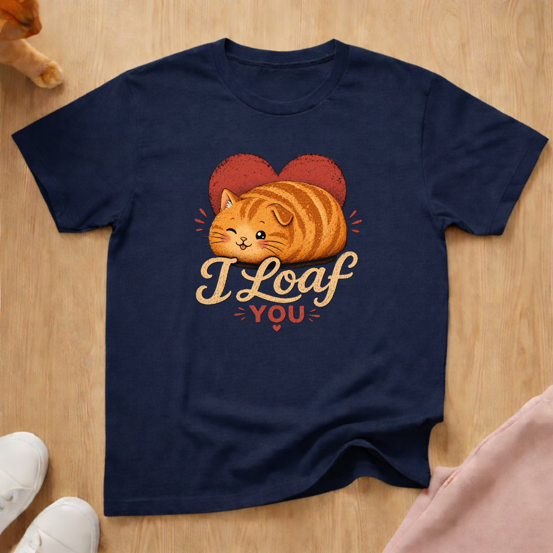 I loaf you T-shirt