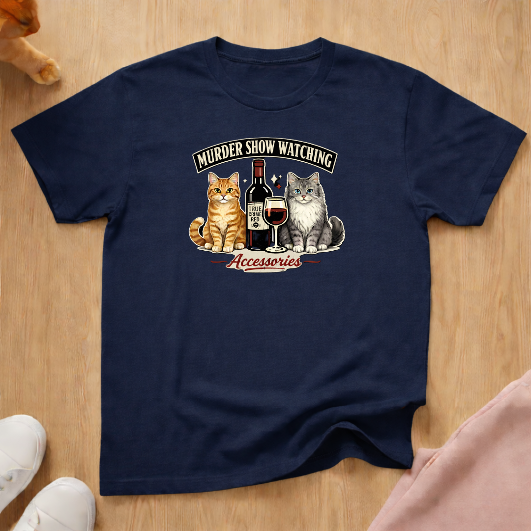 Murder show accessories T-shirt