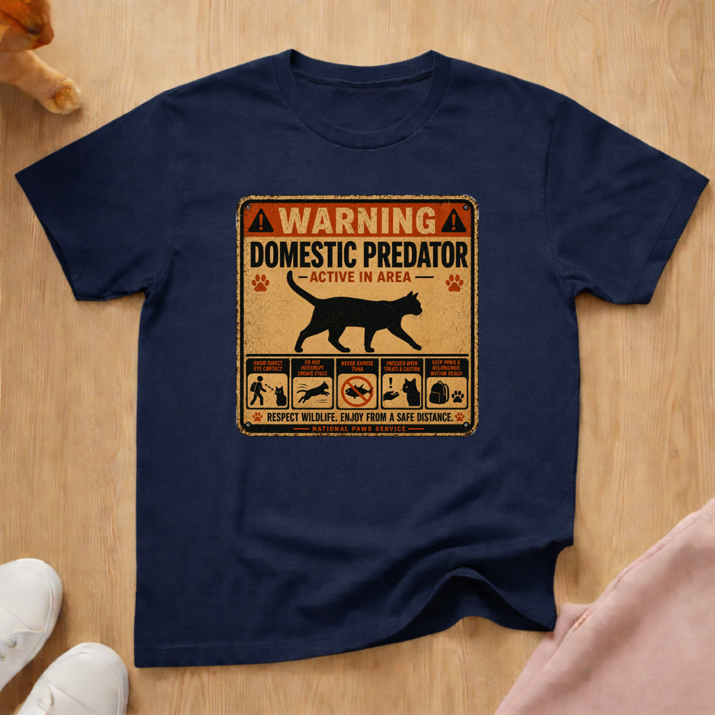 Domestic predator T-shirt
