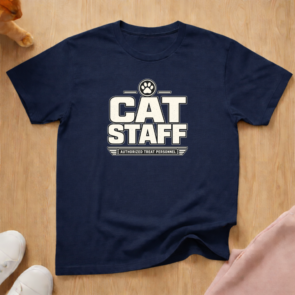 Cat staff T-shirt