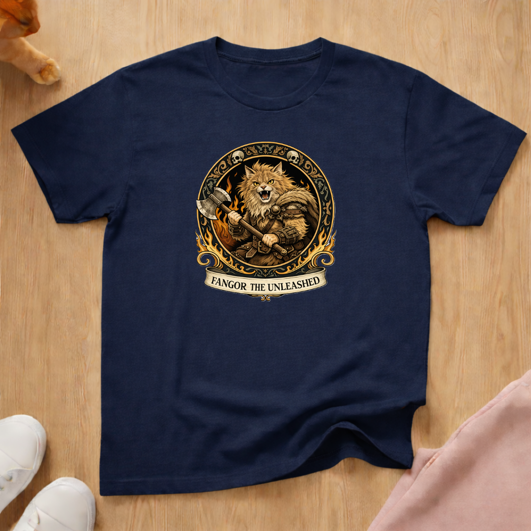 RPG Barbarian "Fangor" T-shirt