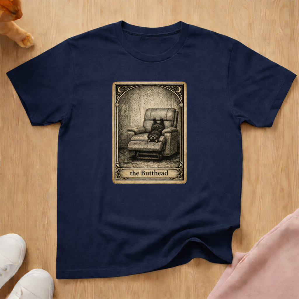 "The Butthead" Tarot Card T-shirt