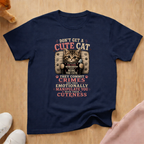 Don't get a cute cat T-shirt