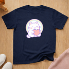 Cute heart cat T-shirt