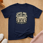 Cats are like potato chips T-shirt