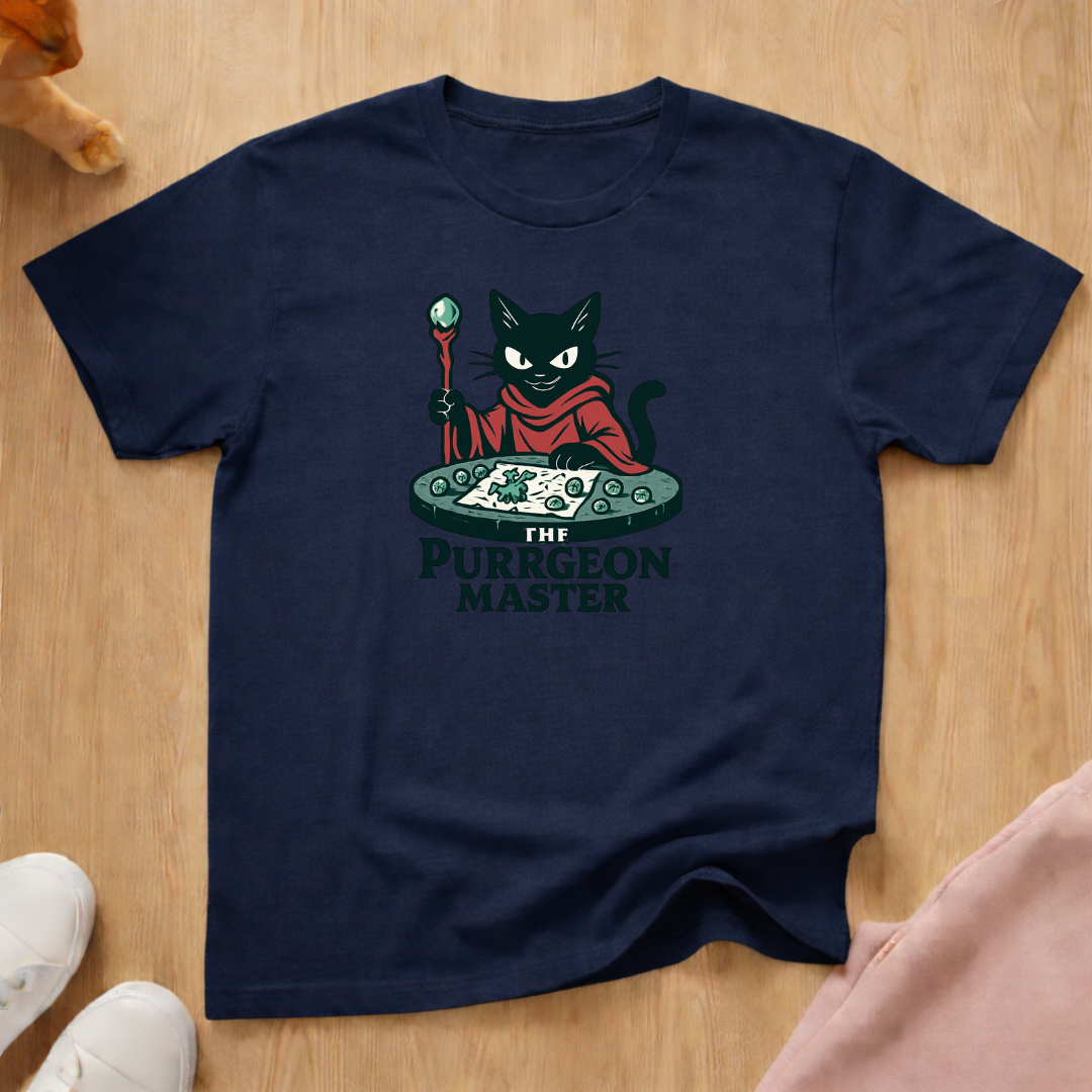 Purrgeon Master 2 cat T-shirt