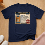 Cat dad ID T-shirt