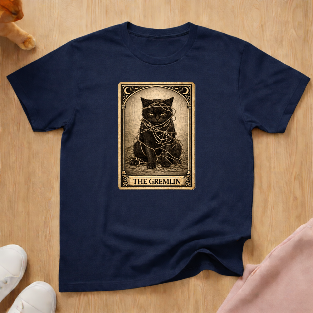 "The Gremlin" Tarot Card T-shirt