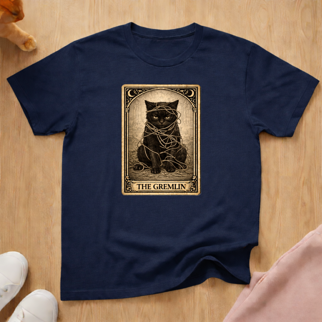 "The Gremlin" Tarot Card T-shirt