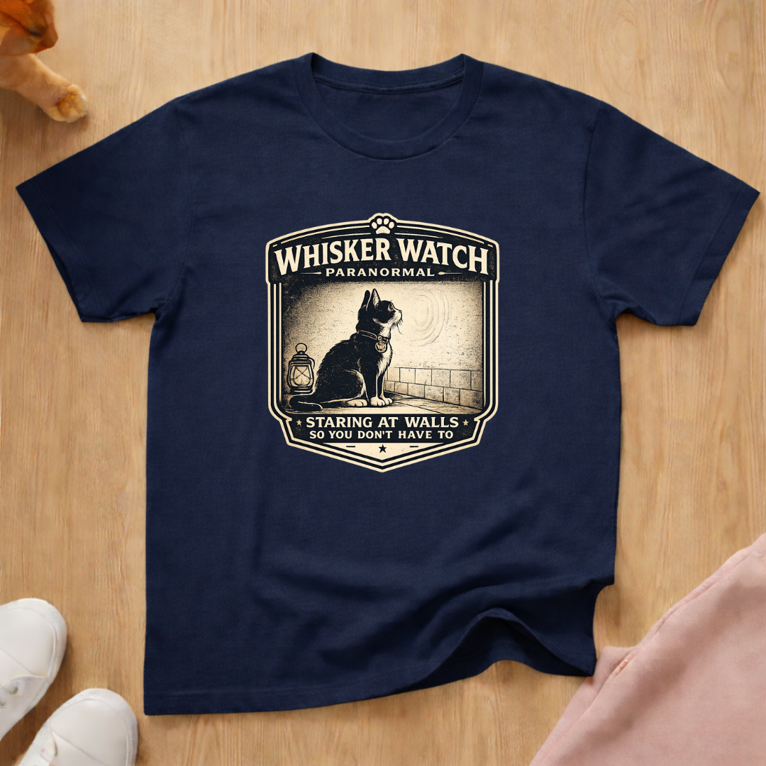 Whisker watch paranormal T-shirt