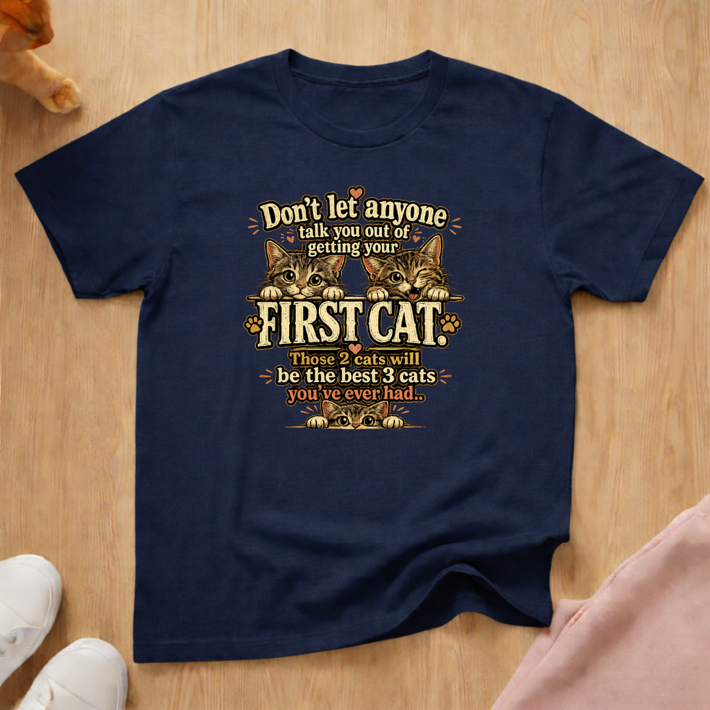 Getting your first cat T-shirt